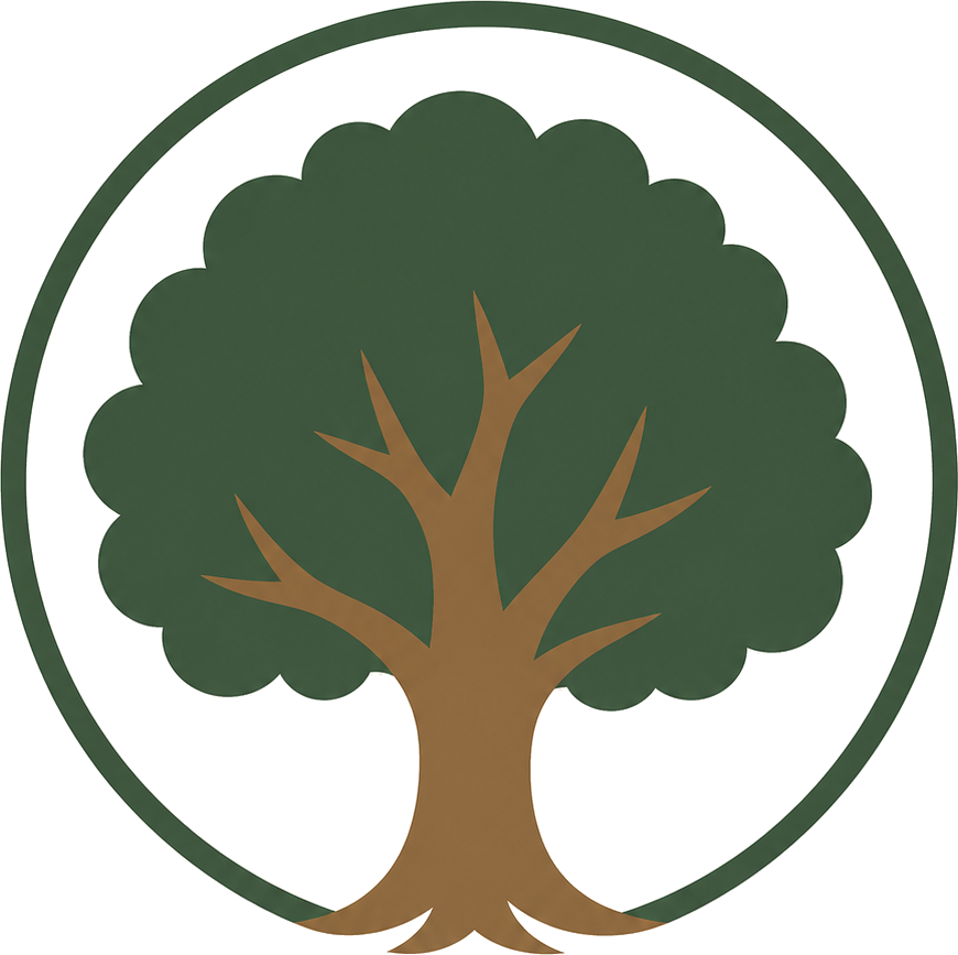OAK Window Cleaning Co. oak tree logo